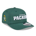 Green Bay Packers NFL Coach Dark Green 9SEVENTY Stretch Snap Adjustable Cap-kentox