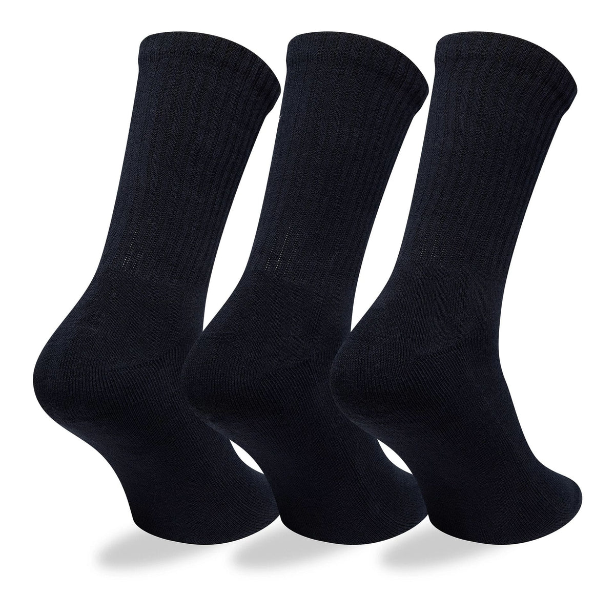 Alpine Racing Alpine Logo Navy 3 Pack Crew Socks-zelvios