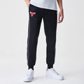Chicago Bulls NBA Slim Black Track Pants-zelvios