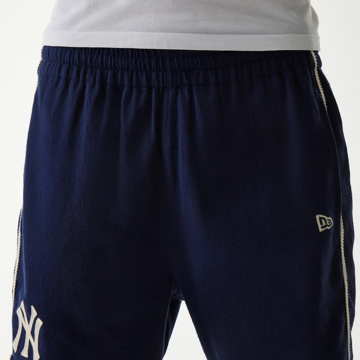 New York Yankees MLB Piping Navy Shorts-zelvios