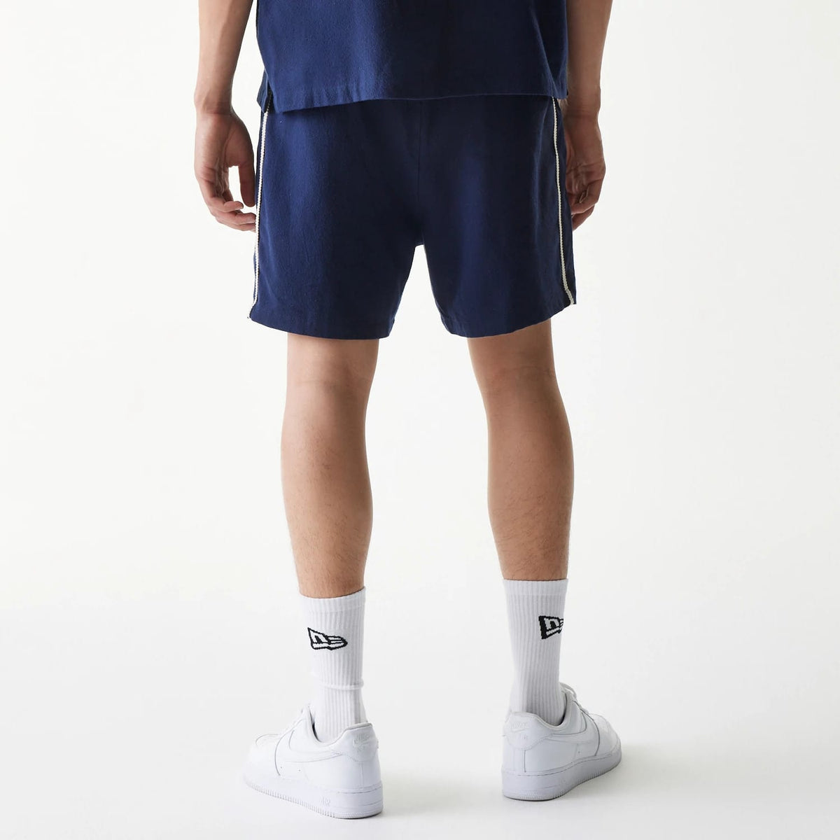 New York Yankees MLB Piping Navy Shorts-zelvios