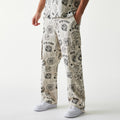 MLB Subway Series All Over Print Cargo Trousers-zelvios