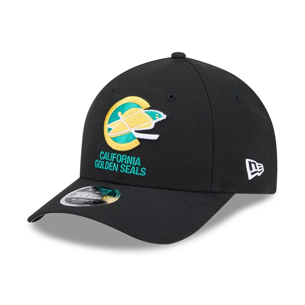 California Golden Seals NHL Team Black 9FORTY M-Crown Adjustable Cap-zelvios