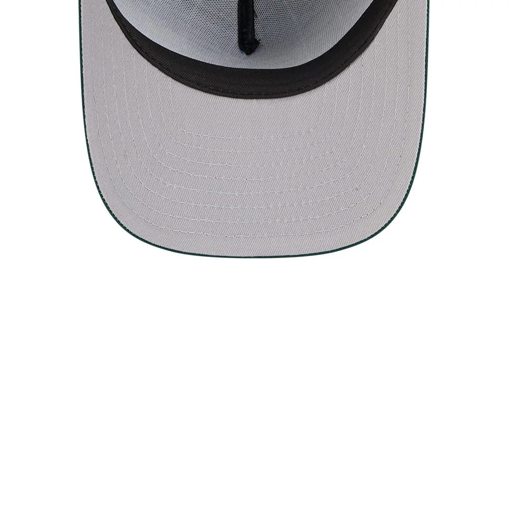 Athletics MLB Parallel Blue 59FIFTY A-Frame Fitted Cap-zelvios
