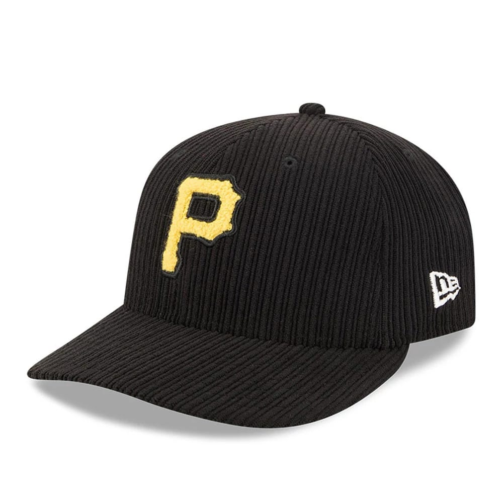 Pittsburgh Pirates MLB Chenille Pop Black 59FIFTY Fitted Cap-zelvios