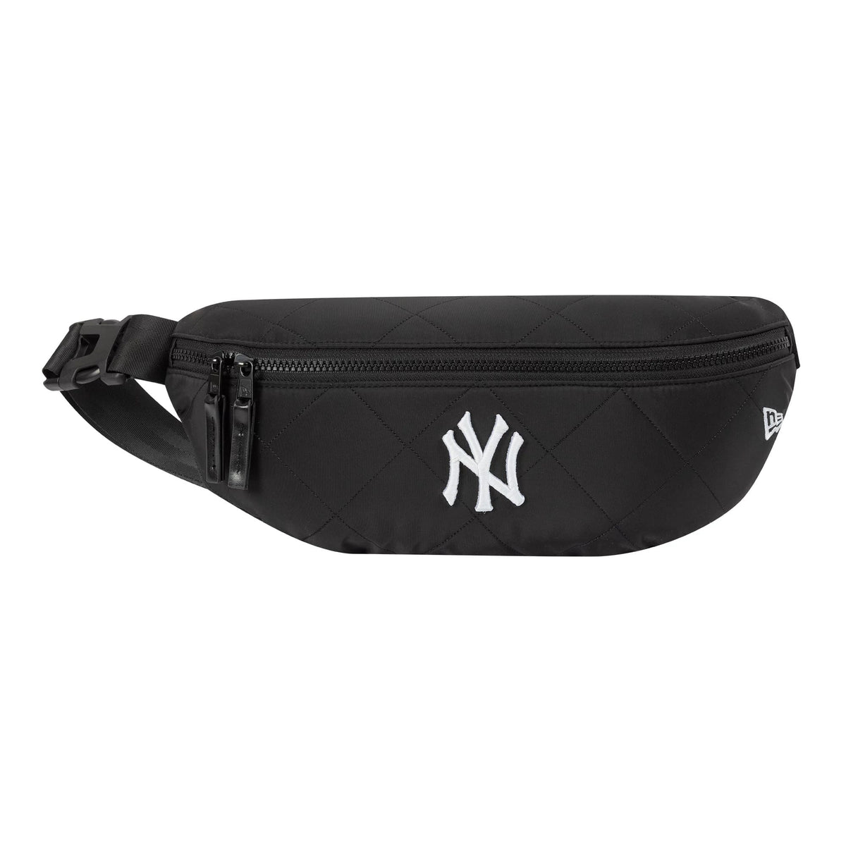 New York Yankees MLB Quilted Black Waist Bag-zelvios