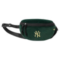 New York Yankees MLB Velour Pin Dark Green Waist Bag-zelvios