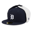 Detroit Tigers MLB Classic Navy Dogear 59FIFTY Fitted Cap-kentox