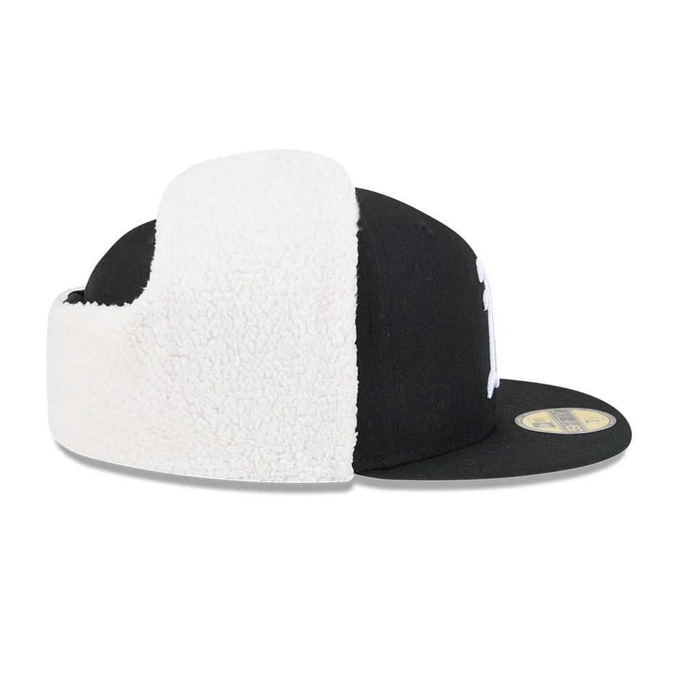 Athletics MLB Classic Black Dogear 59FIFTY Fitted Cap-zelvios