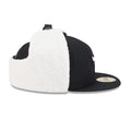 Chicago Bulls NBA Classic Black Dogear 59FIFTY Fitted Cap-zelvios