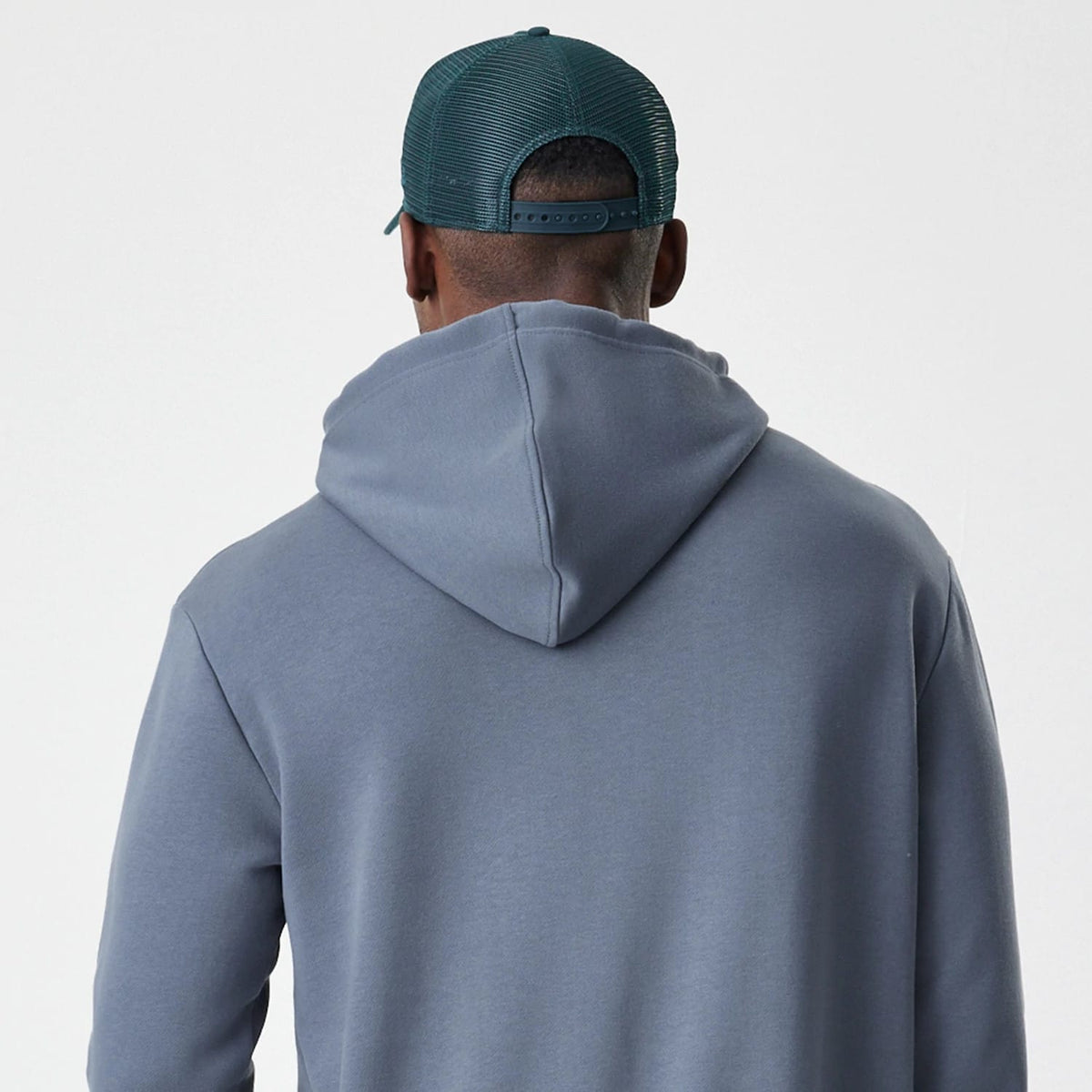 LA Dodgers MLB Midi League Essential Dark Grey Oversized Pullover Hoodie-zelvios