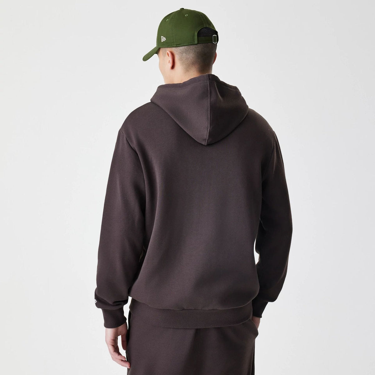 New York Yankees MLB Midi League Essential Dark Brown Full Zip Hoodie-zelvios
