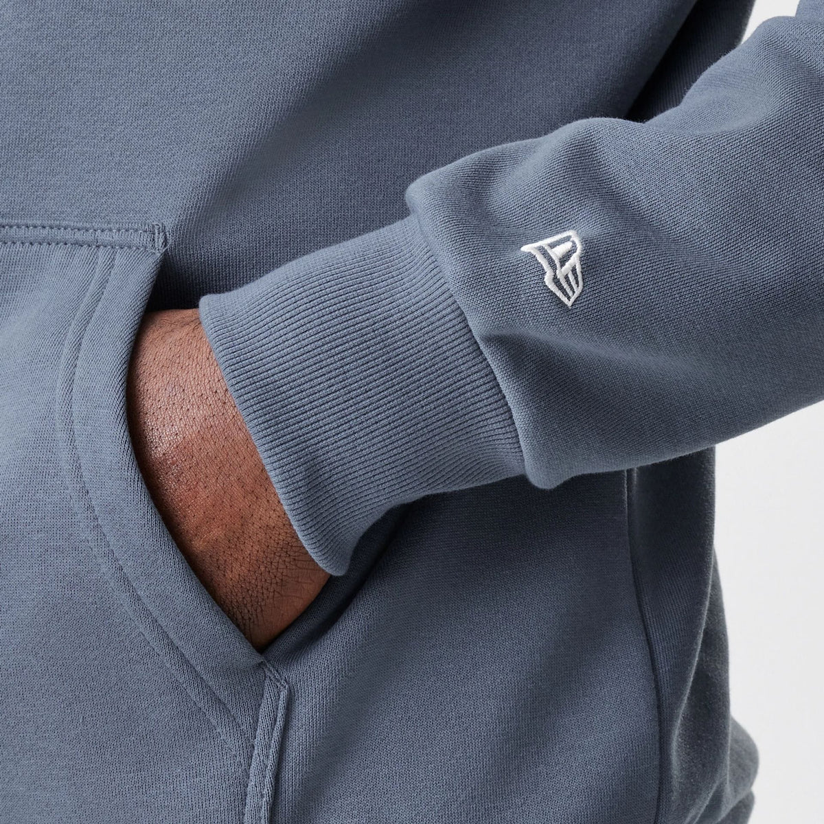 LA Dodgers MLB Midi League Essential Dark Grey Full Zip Hoodie-zelvios