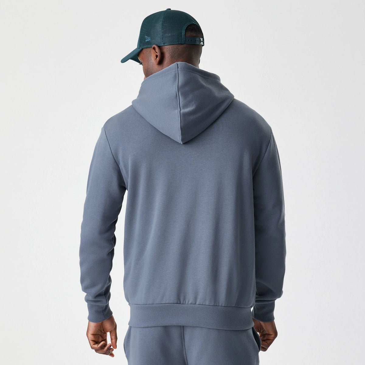 LA Dodgers MLB Midi League Essential Dark Grey Full Zip Hoodie-zelvios