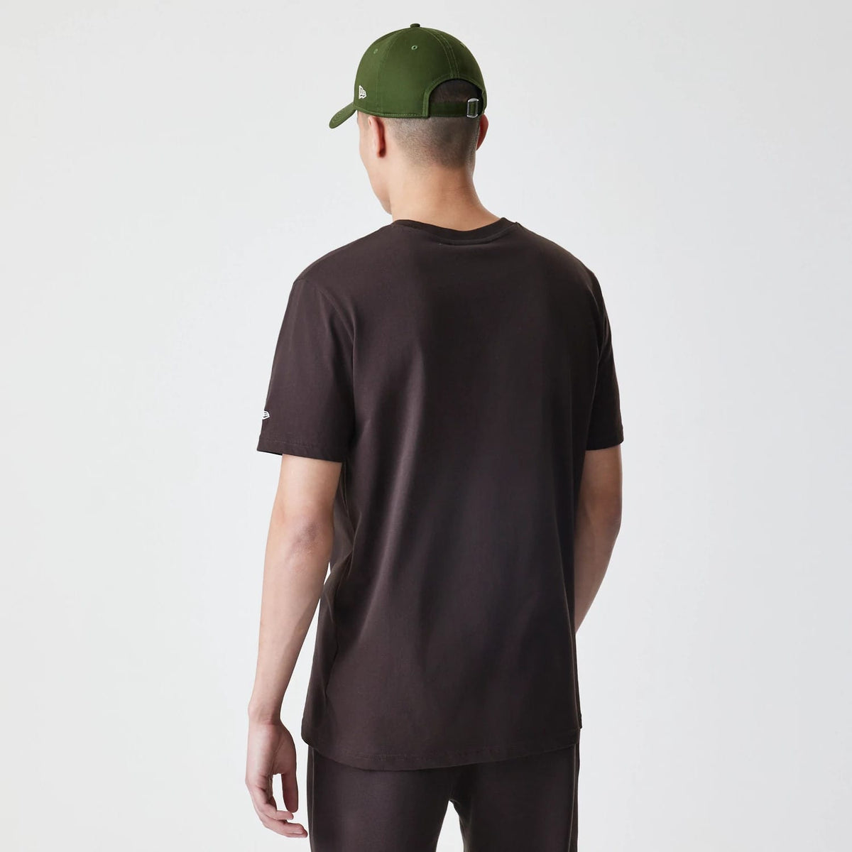 New York Yankees MLB Midi League Essential Dark Brown Oversized T-Shirt-zelvios