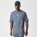 LA Dodgers MLB Midi League Essential Dark Grey Oversized T-Shirt-zelvios