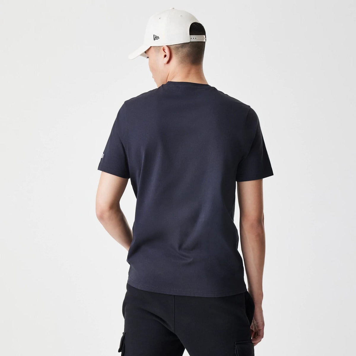 New York Yankees MLB Script Graphic Navy T-Shirt-zelvios