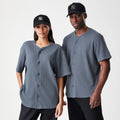New Era Waffle Dark Grey Jersey-zelvios