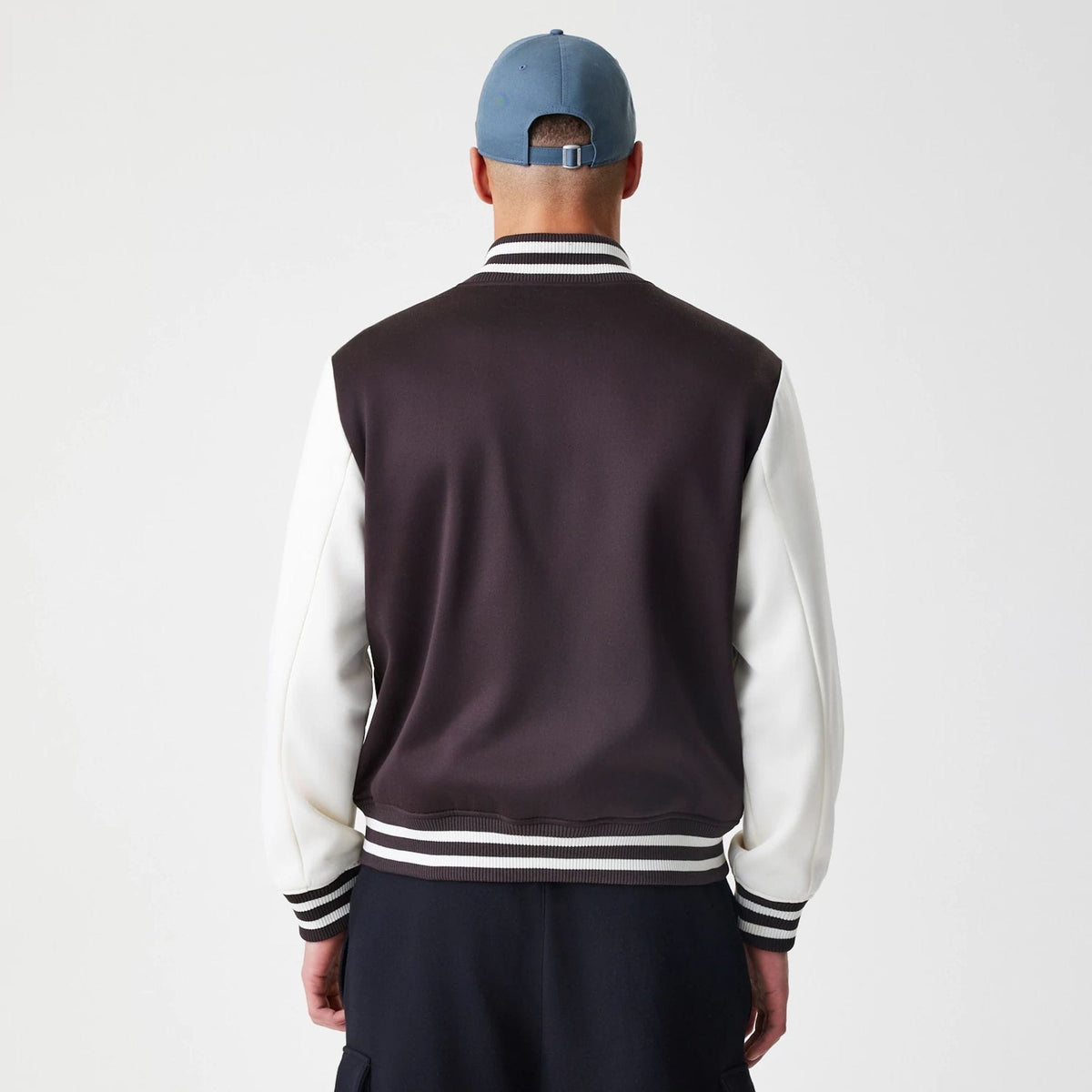 New York Yankees MLB Dark Brown Varsity Jacket-zelvios