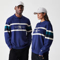 New York Yankees MLB Knit Navy Rugby Shirt-zelvios