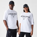 Chicago Bulls NBA Linear White T-Shirt-zelvios