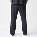 New Era Washed Black Straight Leg Joggers-zelvios