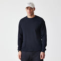 New Era Waffle Black Long Sleeve T-Shirt-zelvios