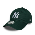 New York Yankees Womens MLB League Essential Dark Green 9TWENTY Adjustable Cap-zelvios
