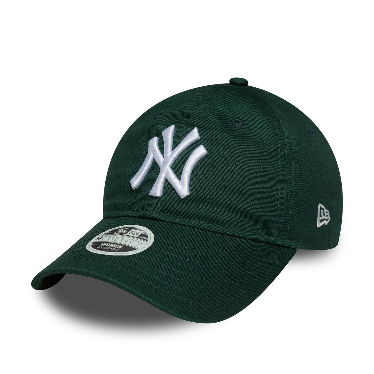 New York Yankees Womens MLB League Essential Dark Green 9TWENTY Adjustable Cap-zelvios