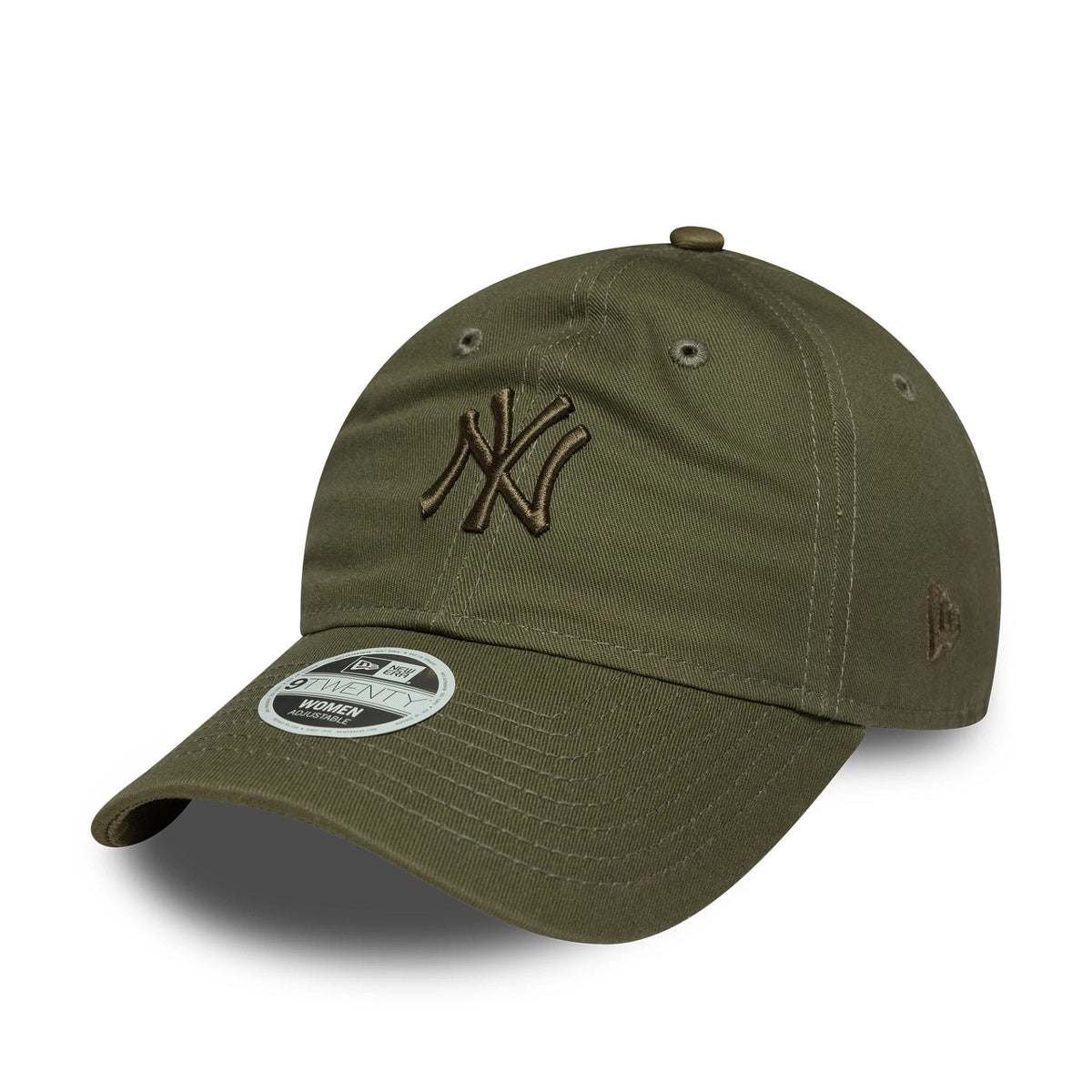 New York Yankees Womens MLB League Essential Midi Dark Green 9TWENTY Adjustable Cap-zelvios