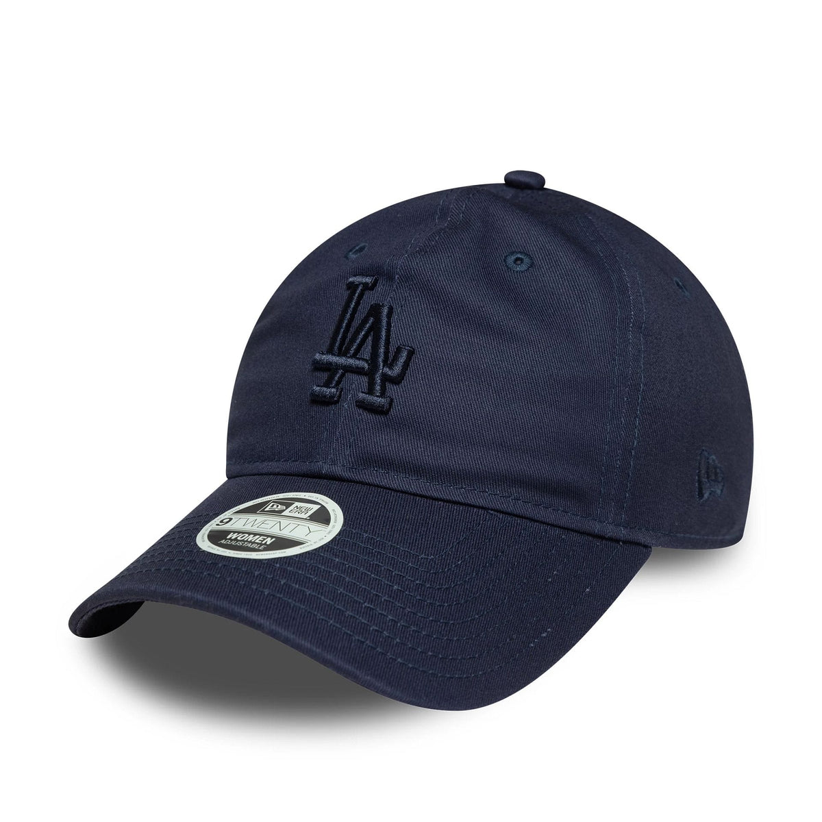 LA Dodgers Womens MLB League Essential Midi Navy 9TWENTY Adjustable Cap-zelvios