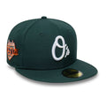 Baltimore Orioles MLB Dark Green 59FIFTY Fitted Cap-zelvios