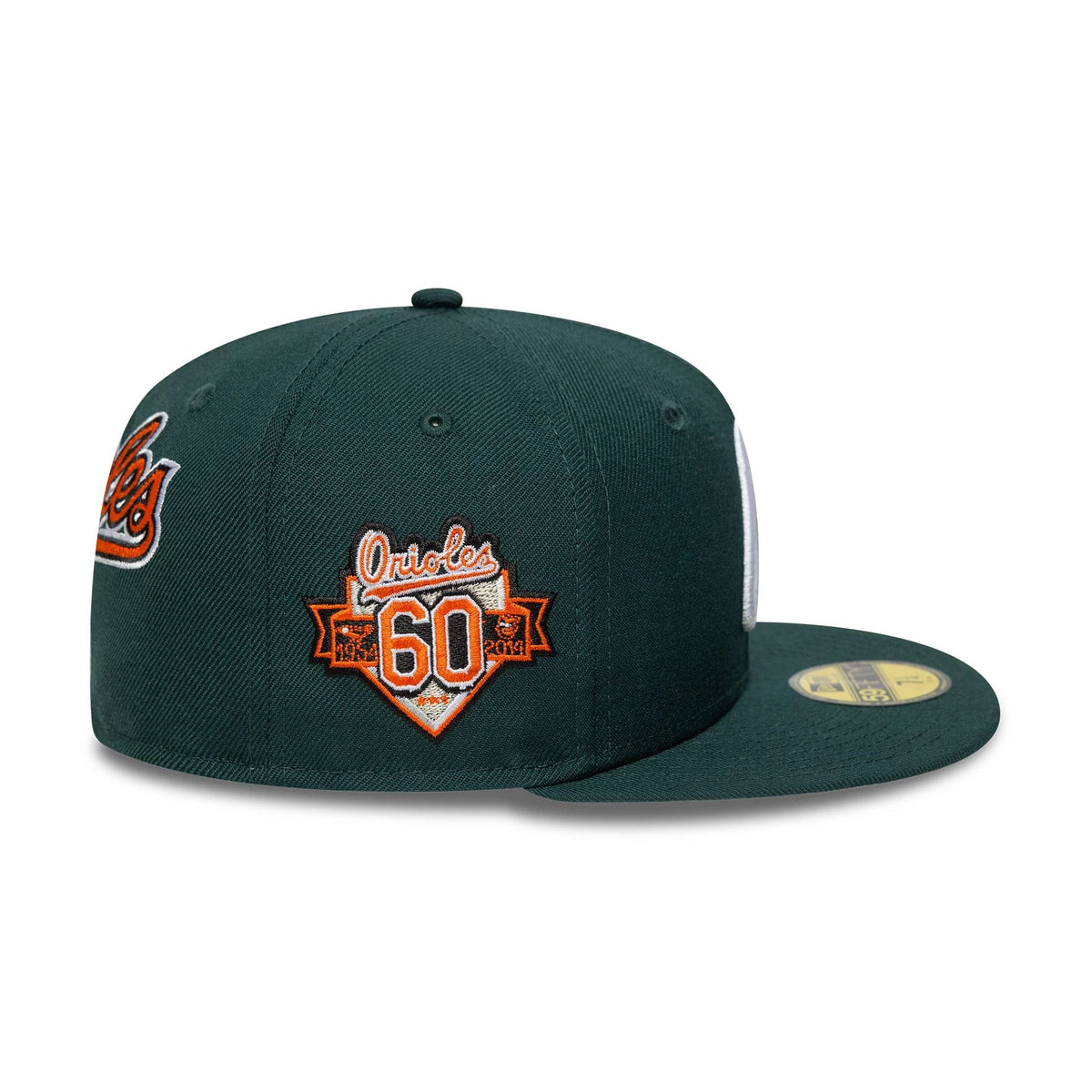 Baltimore Orioles MLB Dark Green 59FIFTY Fitted Cap-zelvios