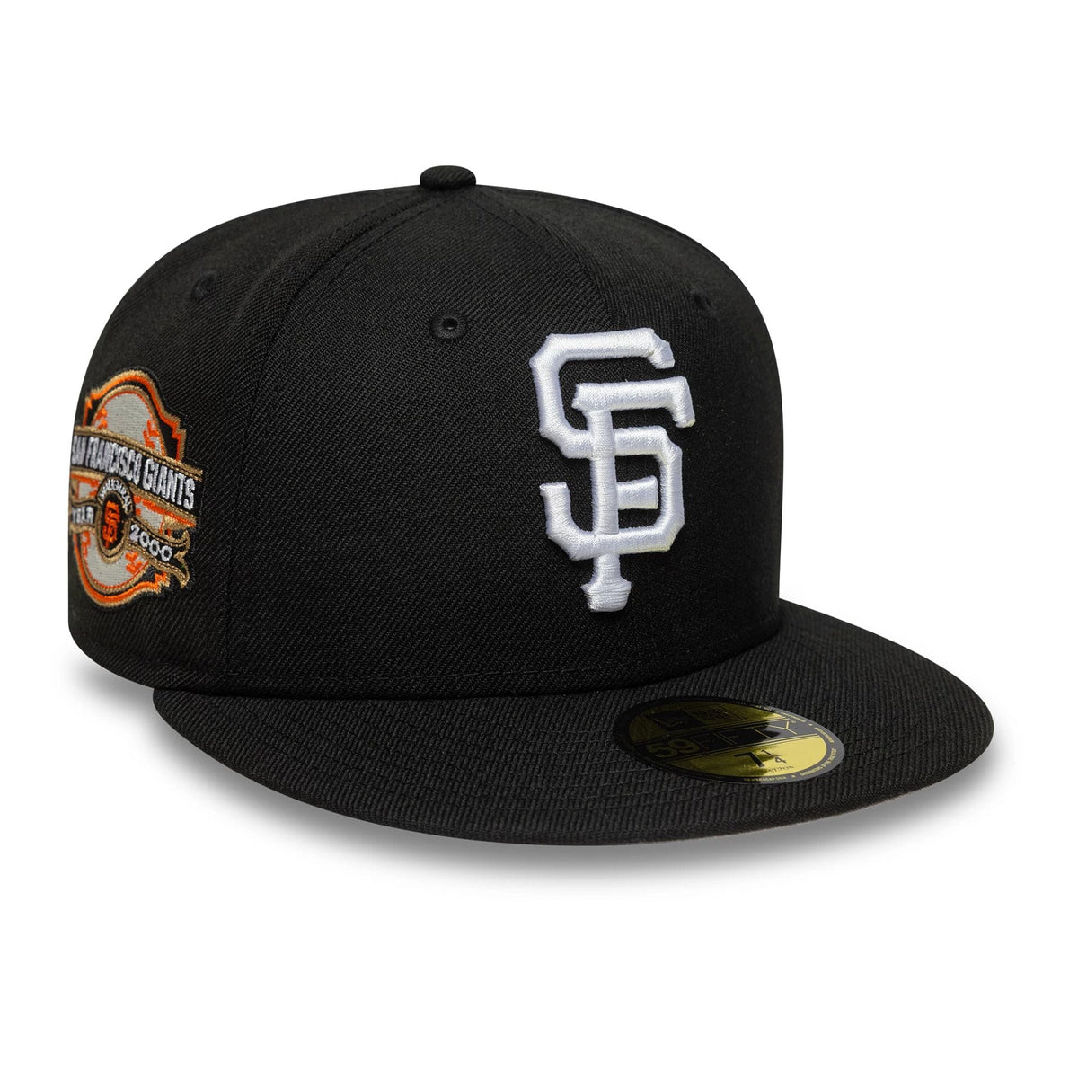 San Francisco Giants MLB Black 59FIFTY Fitted Cap-zelvios