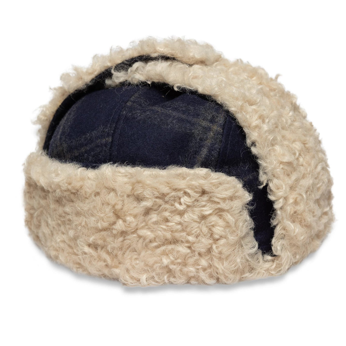 New Era Loden Navy Trapper Hat-zelvios