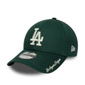 LA Dodgers MLB Visor Script Dark Green 9FORTY Adjustable Cap-zelvios