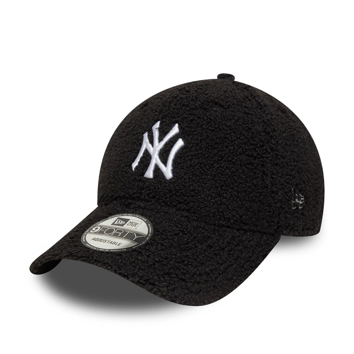 New York Yankees MLB Winter Borg Black 9FORTY Adjustable Cap-zelvios