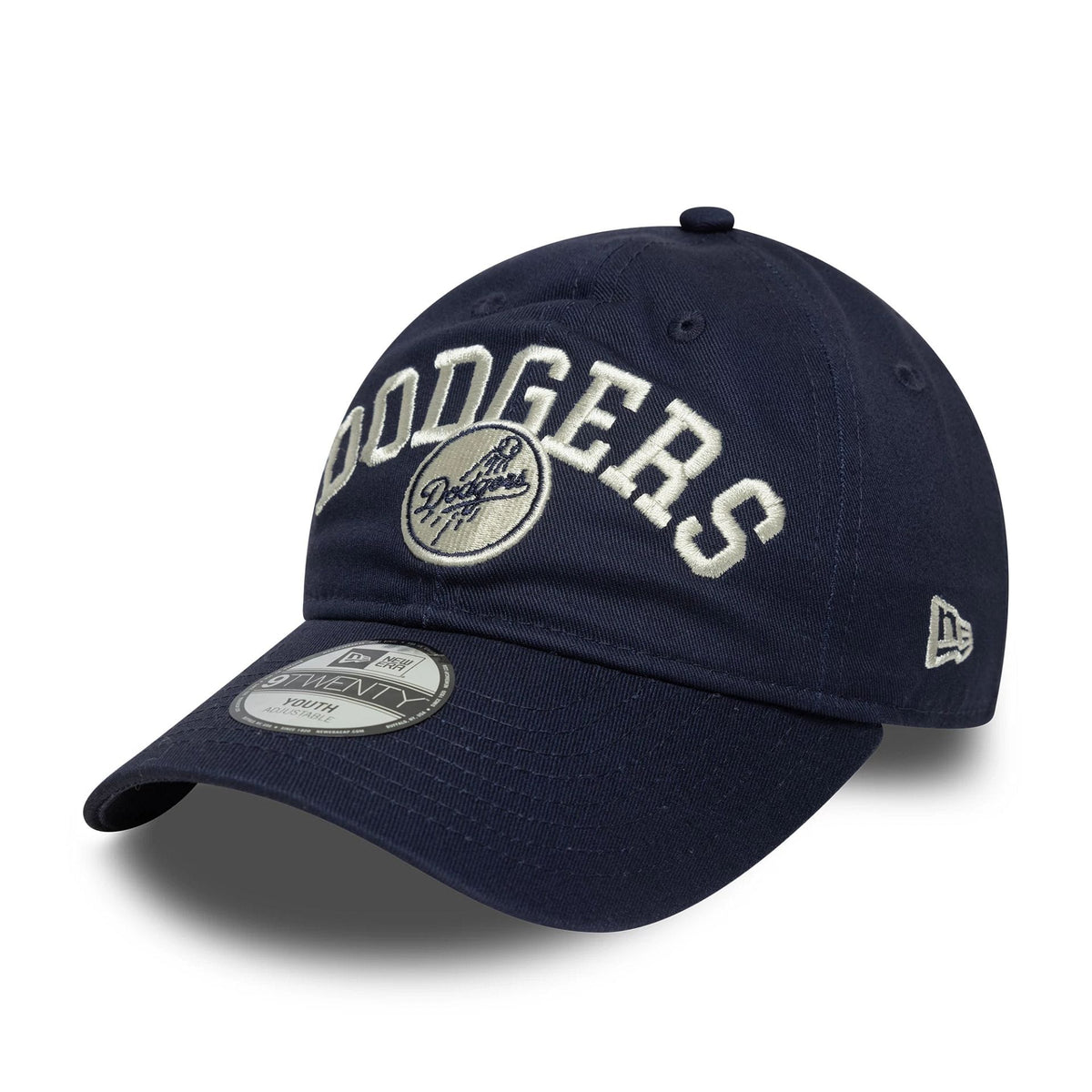 LA Dodgers Youth MLB College Navy 9TWENTY Adjustable Cap-zelvios