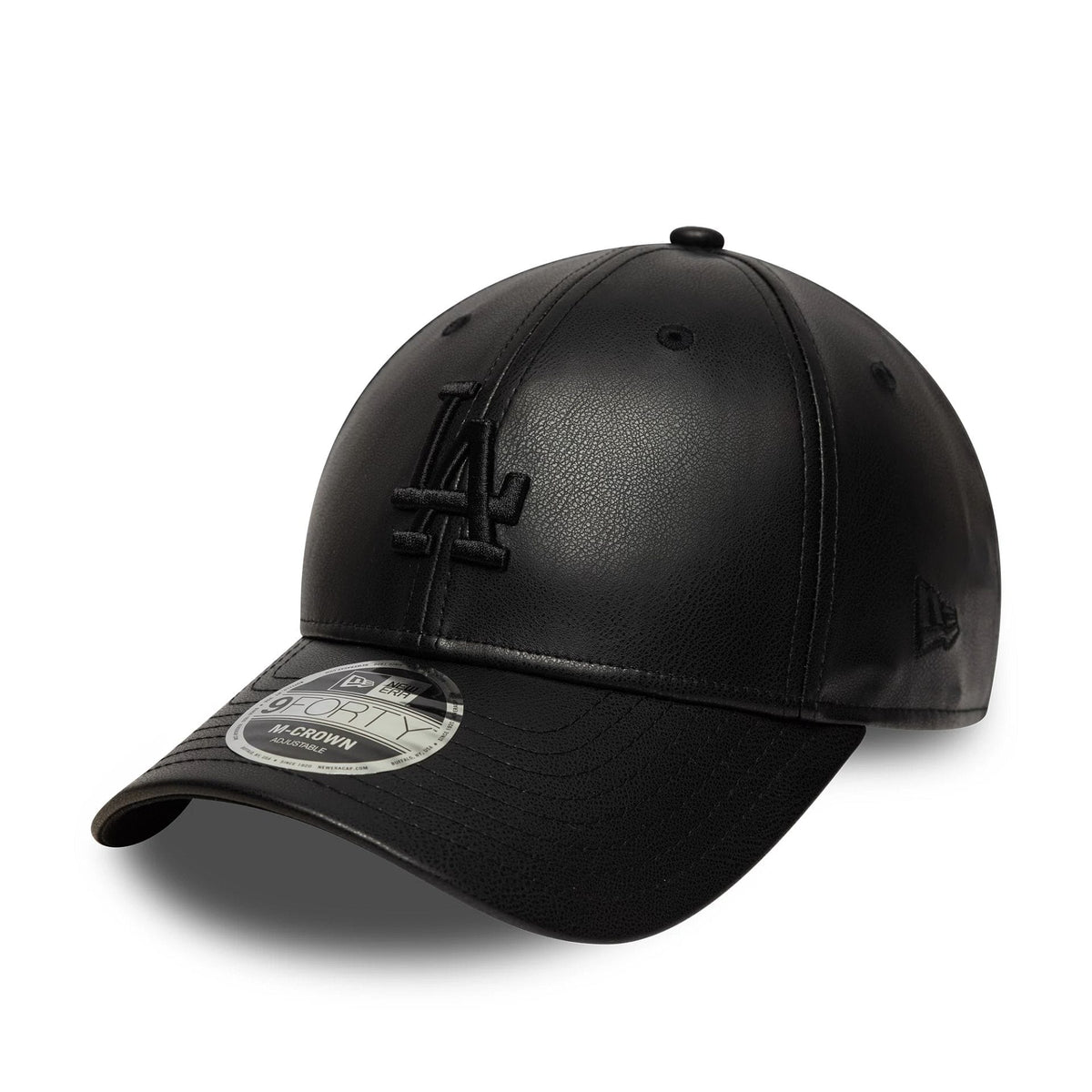 LA Dodgers MLB PU Black 9FORTY M-Crown Adjustable Cap-zelvios