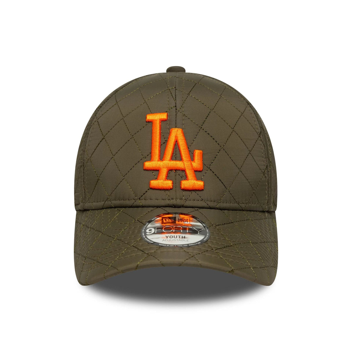 New York Yankees Youth MLB Quilted Dark Green 9FORTY Adjustable Cap-zelvios