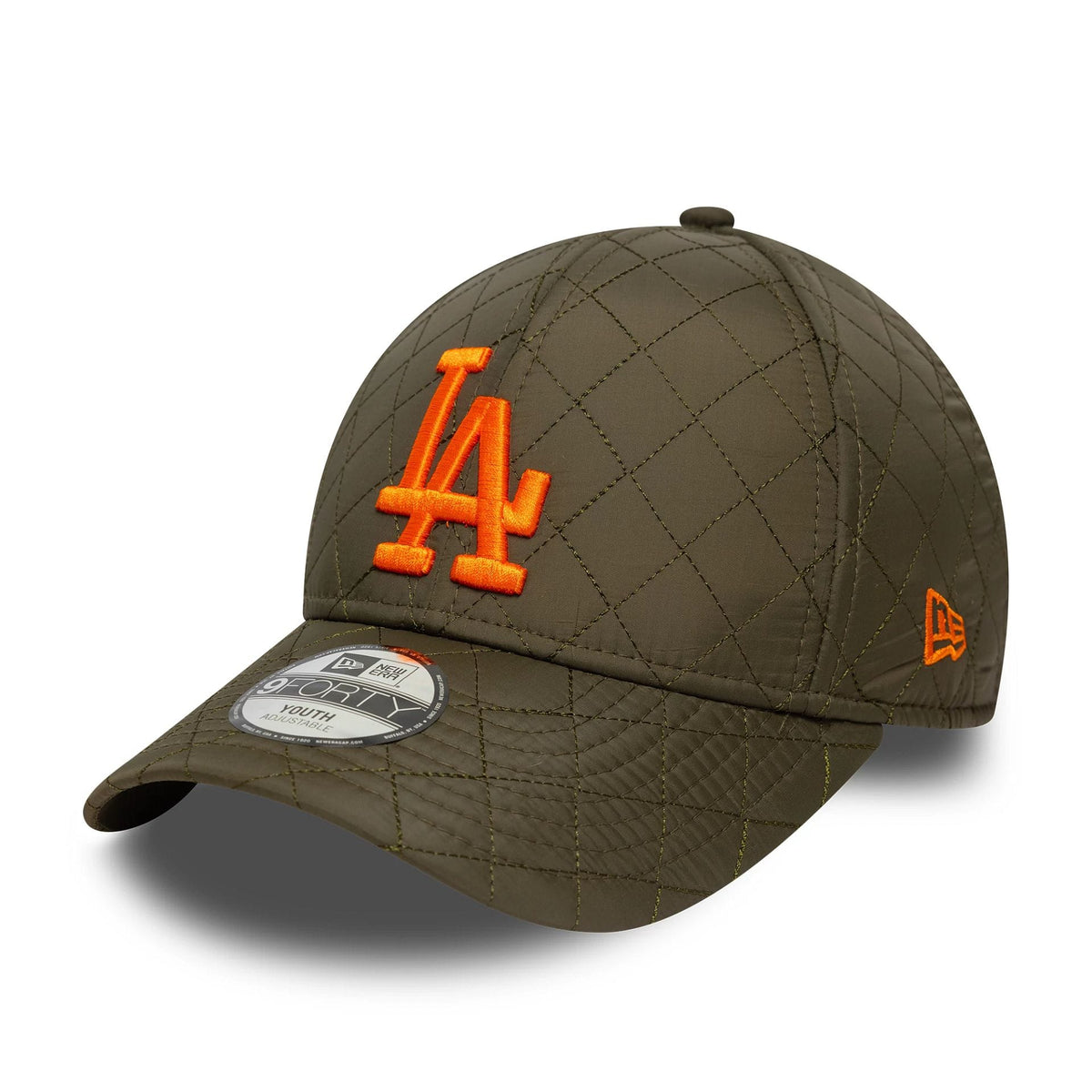 New York Yankees Youth MLB Quilted Dark Green 9FORTY Adjustable Cap-zelvios