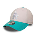 LA Dodgers Youth MLB Cord Pastel Pink 9FORTY Adjustable Cap-zelvios