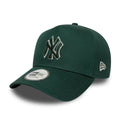New York Yankees MLB Team Outline Dark Green 9FORTY E-Frame Adjustable Cap-zelvios