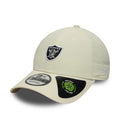 Las Vegas Raiders NFL Recycled Mini Cream 9FORTY Adjustable Cap-zelvios