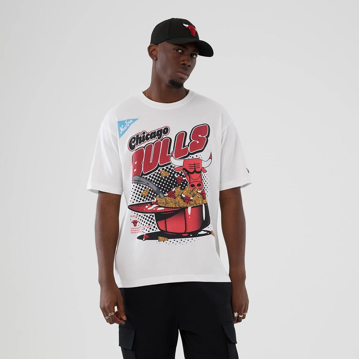 Chicago Bulls NBA Lifestyle Graphic White T-Shirt-zelvios