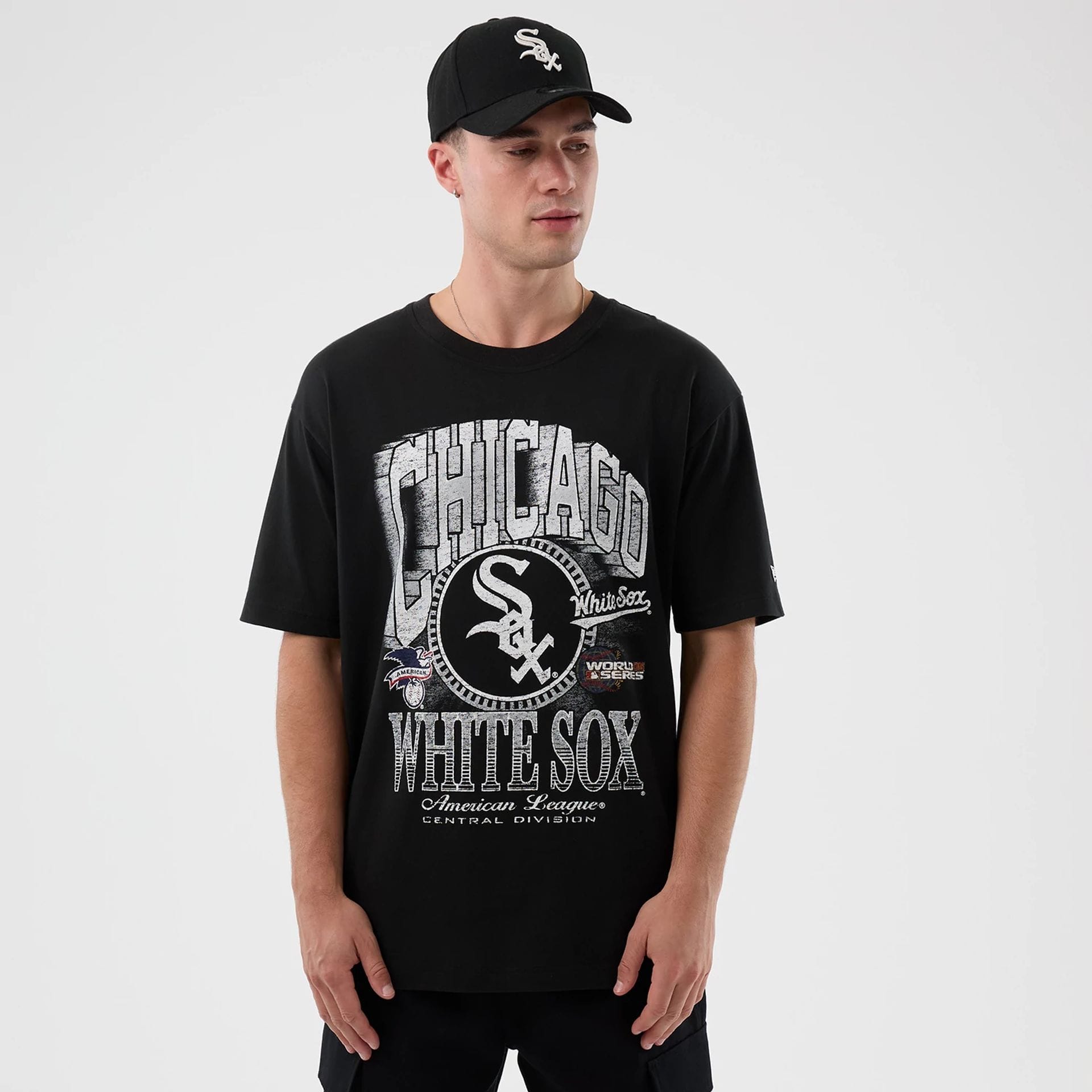 Chicago White Sox MLB Sport Classic Black T-Shirt-kentox