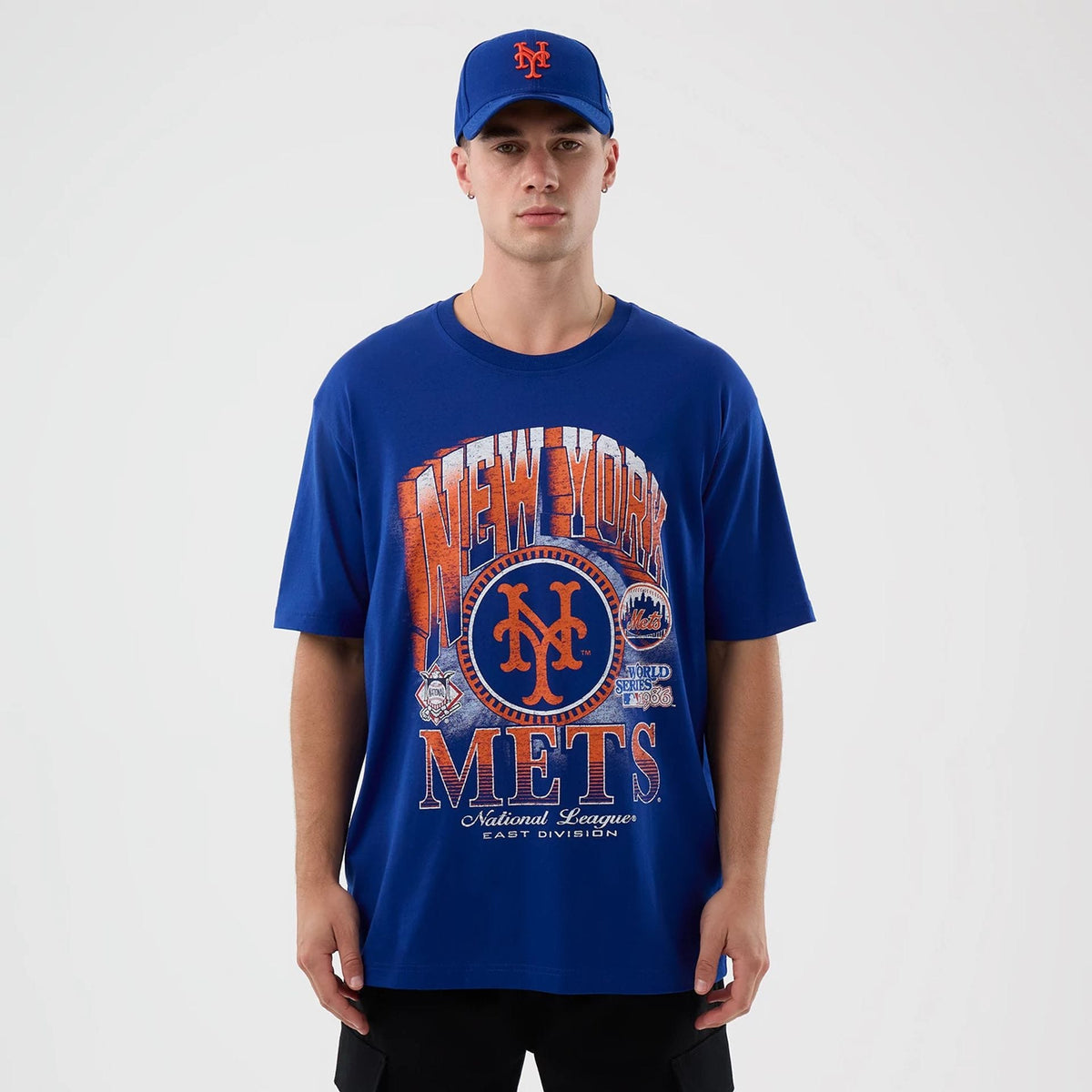 New York Mets MLB Sport Classic Blue T-Shirt-zelvios