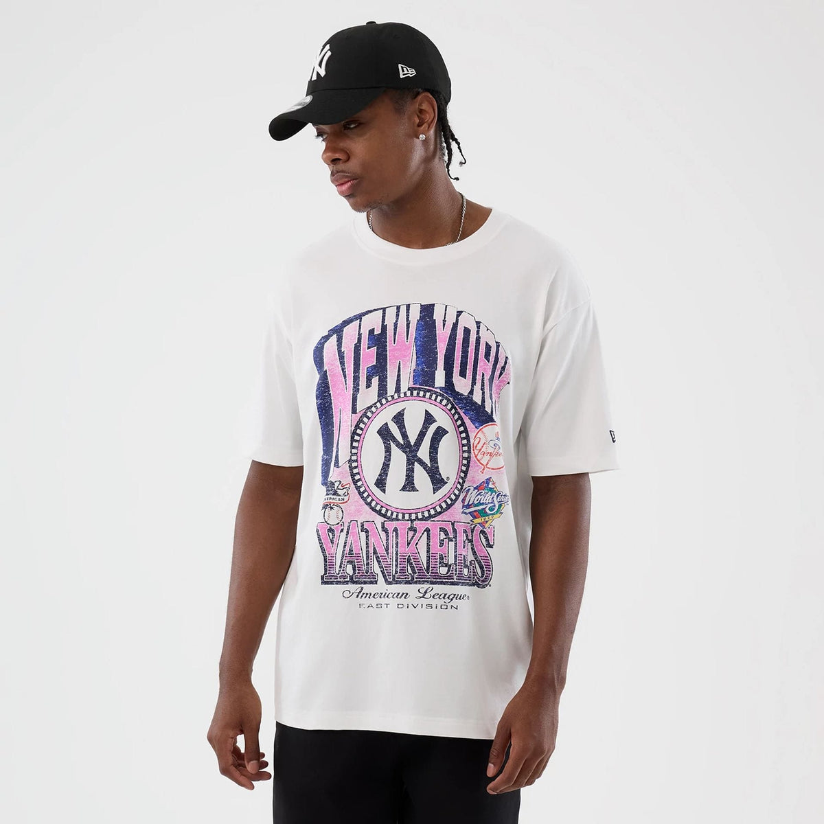 New York Yankees MLB Sport Classic White T-Shirt-zelvios