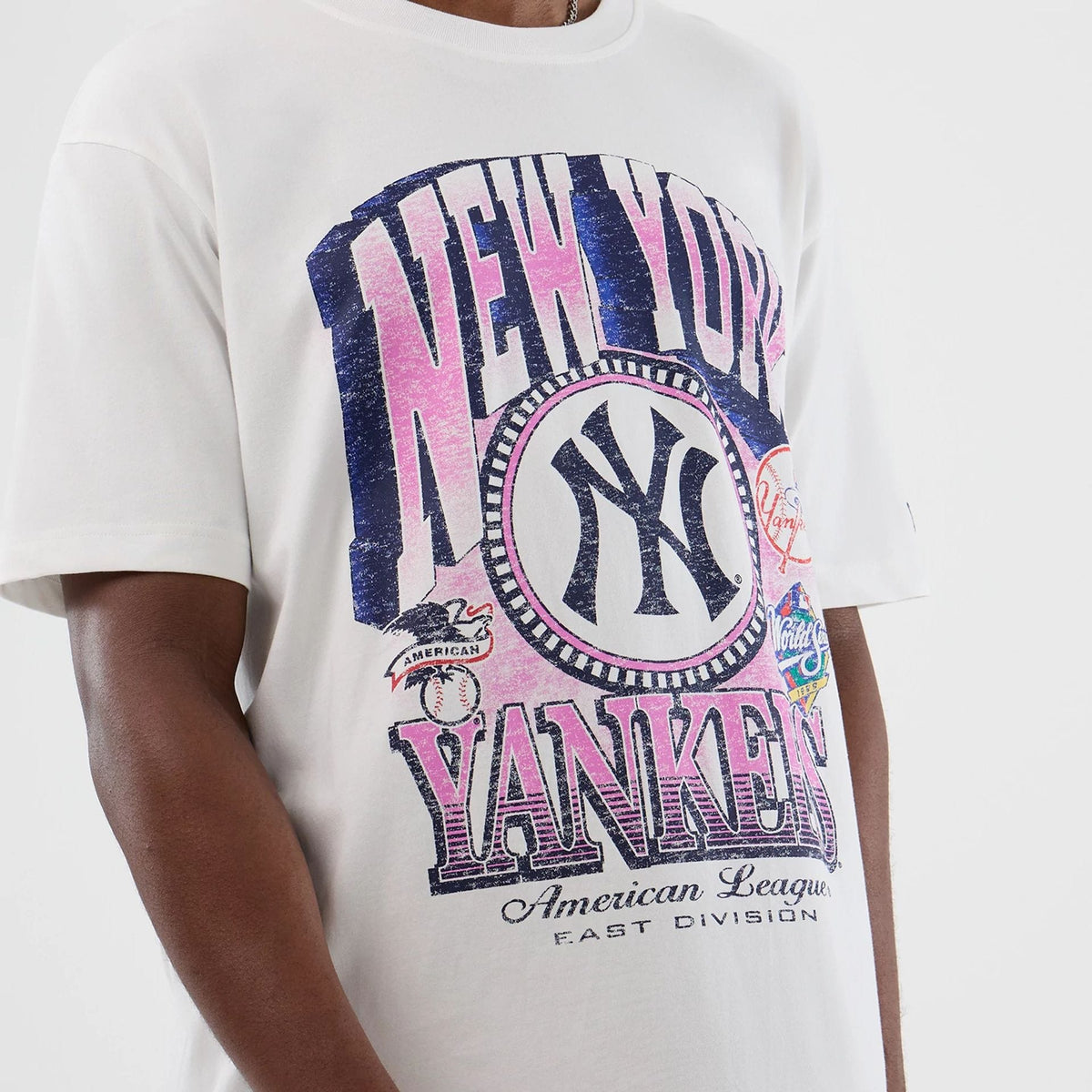 New York Yankees MLB Sport Classic White T-Shirt-zelvios