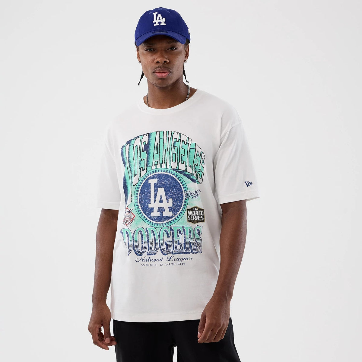 LA Dodgers MLB Sport Classic White T-Shirt-zelvios